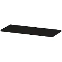 Ink Topdeck 40 Topblad T.b.v. Onderkast 80x40cm - Fineer Matt Intens Black - Badkamermeubels, Wastafelbladen - 8718835663650