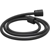 Ivy Aia Doucheslang Smooth 200cm - Mat Zwart PED - Kunststof - Kranen, Douchekranen, Doucheslangen - 8718835389048 - Kranen, Douchekranen, Doucheslangen