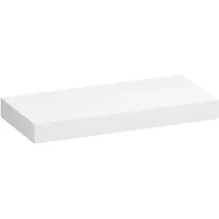 Brauer Creek Topblad Vrijhangend 99,6x50cm - MDF - Hoogglans Wit - Badkamermeubels, Wastafelbladen - 8720724562296