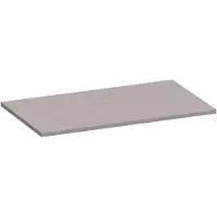 Brauer Ocean Slim Topblad 80,6x46cm - MFC - Timber Greige - Badkamermeubels, Wastafelbladen - 8720724560070