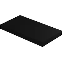 Ink Play 1 Fontein Planchet 40x22cm - Fineer Matt Intens Black - 8718835411169 - Rechthoekig - Wastafels, Fonteinen, Topbladen