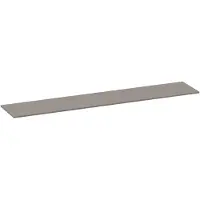 Brauer Ocean Slim Topblad 240,2x46cm - MDF - Mat Taupe - Badkamermeubels, Wastafelbladen - 8720724560629