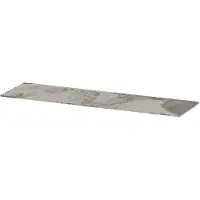 Ink Topdeck 45 Topblad Keramische Slab - 160x45x1,2cm - Island Glossy - Badkamermeubels, Wastafelbladen - 8718835384258
