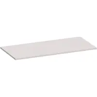 Brauer Ocean Slim Topblad 99,6x46cm - MDF - Mat Zand - Badkamermeubels, Wastafelbladen - 8720724559814