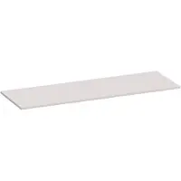 Brauer Ocean Slim Topblad 139,4x46cm - MDF - Mat Zand - Badkamermeubels, Wastafelbladen - 8720724559838