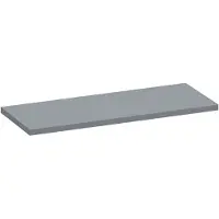 Brauer Ocean Medium Topblad 119,6x46cm - MDF - Mat Grijs - Badkamermeubels, Wastafelbladen - 8720724561763