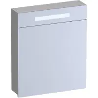 Brauer Promise Spiegelkast 59x70cm MFC 1 Deur Met Directe LED Verlichting Boven - Linksdraaiend - Forest Seashell - Spiegels, Spiegelkasten - 8720724559432