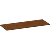 Brauer Ocean Slim Topblad 119,6x46cm - Massief Eiken - Lamellen Eiken Bruin - Badkamermeubels, Wastafelbladen - 8720724560773