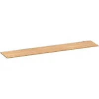 Brauer Ocean Slim Topblad 240,2x46cm - MFC - Forest Tan - Badkamermeubels, Wastafelbladen - 8720724560667