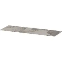 Ink Topdeck 45 Topblad Keramische Slab - 140x45x1,2cm - Island Glossy - Badkamermeubels, Wastafelbladen - 8718835384241