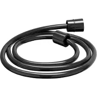 Ivy Aia Doucheslang Smooth 200cm - Zwart Chroom PVD - Kunststof - Kranen, Douchekranen, Doucheslangen - 8718835389093 - Kranen, Douchekranen, Doucheslangen