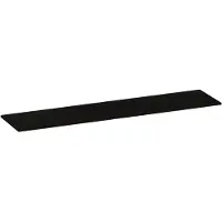 Brauer Ocean Slim Topblad 198,6x46cm - MFC - Timber Black - Badkamermeubels, Wastafelbladen - 8720724560391