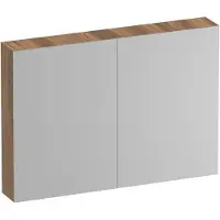 Brauer Impress Spiegelkast 99x70cm MFC 2 Deuren - Honey - Spiegels, Spiegelkasten - 8720724558114