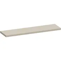 Brauer Ocean Slim Planchet 59x15cm MDF - Mat Beige - Accessoires, Wastafel accessoires, Planchetten - 8720724562739