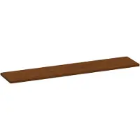 Brauer Ocean Medium Topblad 220,4x46cm - Massief Eiken - Lamellen Eiken Bruin - Badkamermeubels, Wastafelbladen - 8720724561985