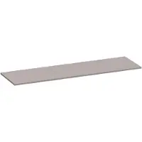 Brauer Ocean Slim Topblad 160,6x46cm - MFC - Timber Greige - Badkamermeubels, Wastafelbladen - 8720724560117