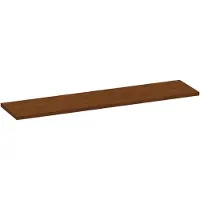 Brauer Ocean Medium Topblad 198,6x46cm - Massief Eiken - Lamellen Eiken Bruin - Badkamermeubels, Wastafelbladen - 8720724561978
