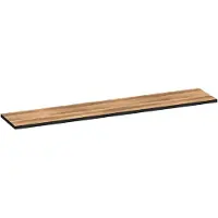 Brauer Ocean Edge Topblad 240,2x46cm - MFC - Honey - Badkamermeubels, Wastafelbladen - 8720724562265