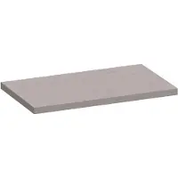 Brauer Ocean Medium Topblad 80,6x46cm - MFC - Timber Greige - Badkamermeubels, Wastafelbladen - 8720724561114