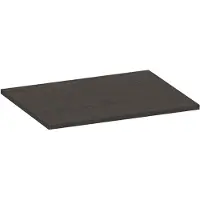 Brauer Ocean Slim Topblad 59,6x46cm - MFC - Timber Anthracite - Badkamermeubels, Wastafelbladen - 8720724560247