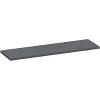 Brauer Ocean Medium Topblad 160,6x46cm - MFC - Timber Grey - Badkamermeubels, Wastafelbladen - 8720724561244