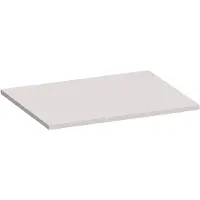 Brauer Ocean Slim Topblad 59,6x46cm - MDF - Mat Zand - Badkamermeubels, Wastafelbladen - 8720724559791