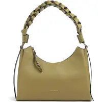 Coccinelle Boheme Grana Double | Schoudertas leer | olijf