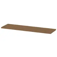 Ink Topdeck 45 Topblad T.b.v. Onderkast - 160x45x3,5cm - MFC - Blank Eiken - Badkamermeubels, Wastafelbladen - 8718835393588