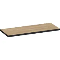 Brauer Ocean Edge Topblad 119,6x46cm - MFC - Sunlit - Badkamermeubels, Wastafelbladen - 8720724562128