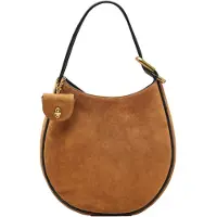 Marc Jacobs Handtas 'Large Suede Dual Bag Copper 29x31x9.3 cm' bruin