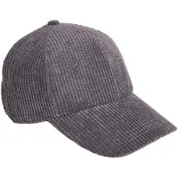 White Stuff Cord Baseball Cap Mid Grey Maat: OS | Petten Outlet | Heren | Grijs