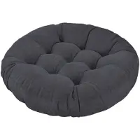 Ferocity - Schommelkussen - Polyrotan schommelhoes - Voor een hangende tuincocon - Standaardmaat - Polyester - Grafiet