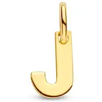 The Jewelry Collection Geelgouden Hanger letter J 4023461