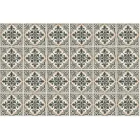 Wallfluent Tegelstickers - Bloementegels Stickers Voor Op Tegels - Set van 24 stuks 20 x 20 cm - Groente Tegelstickers Keuken - Texturen Tegelfolie Badkamer