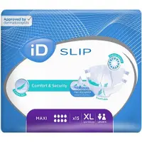 Ontex iD ID Expert Slip Maxi XL - 3 paquets de 15 protections