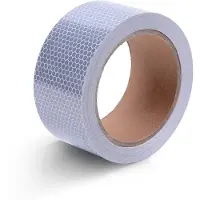 Luft Reflecterende Tape - 2.5cm breed, 3m lang - Reflecterende Stickers - Reflector Fiets - Fietsreflectoren - Zelfklevende Reflector - Bakfiets - Vrachtwagen Reflectie