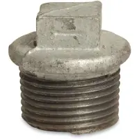 KLASEBO Draadeind Tempergietijzer Stop 1 1/4" AG