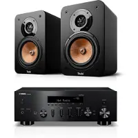 Teufel ULTIMA 20 + Yamaha R-N600A Stereo Zwart