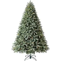 Evergreen kunstkerstboom "Vermont Fichte", 240 cm, met lichtketting