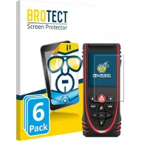 BROTECT - Screenprotector voor Leica DISTO X3 - Folie Beschermfolie transparant 6 Stuks