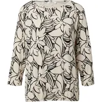 s.Oliver Shirt beige / zwart