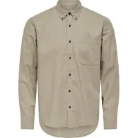 Only & Sons Onsjupiter Overhemd Heren Grijs Xl