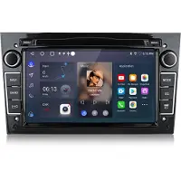 Hexinex Quad-Core autoradio Geschikt voor Opel Astra Corsa Meriva Zafira - Draadloos CarPlay, Android Auto, multimediaspeler, 2GB+64GB,Android 15