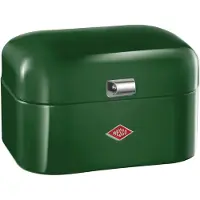 Wesco Single Grandy Broodtrommel | 7,5 Liter - Maat M | Metaal - Donkergroen | Broodopslag | Special Edition Kerstmis