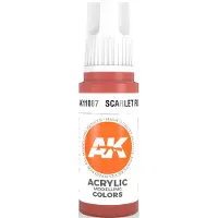 AK-Interactive Scarlet Red Acrylic Modelling Color - 17ml - AK-11087
