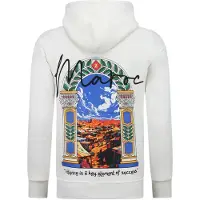 Top Star Oversized hoodie met capuchon maroc print