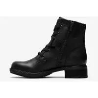Clarks Hearth Parker Zwarte Leren Boots