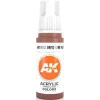 AK-Interactive Medium Rust Acrylic Modelling Color - 17ml - AK-11103