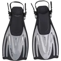 Typhoon Logo Diving Fins Grijs EU 42-46