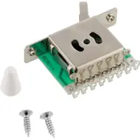 Fazley 3-weg elementschakelaar voor elektrische gitaar - 10666 - Wit